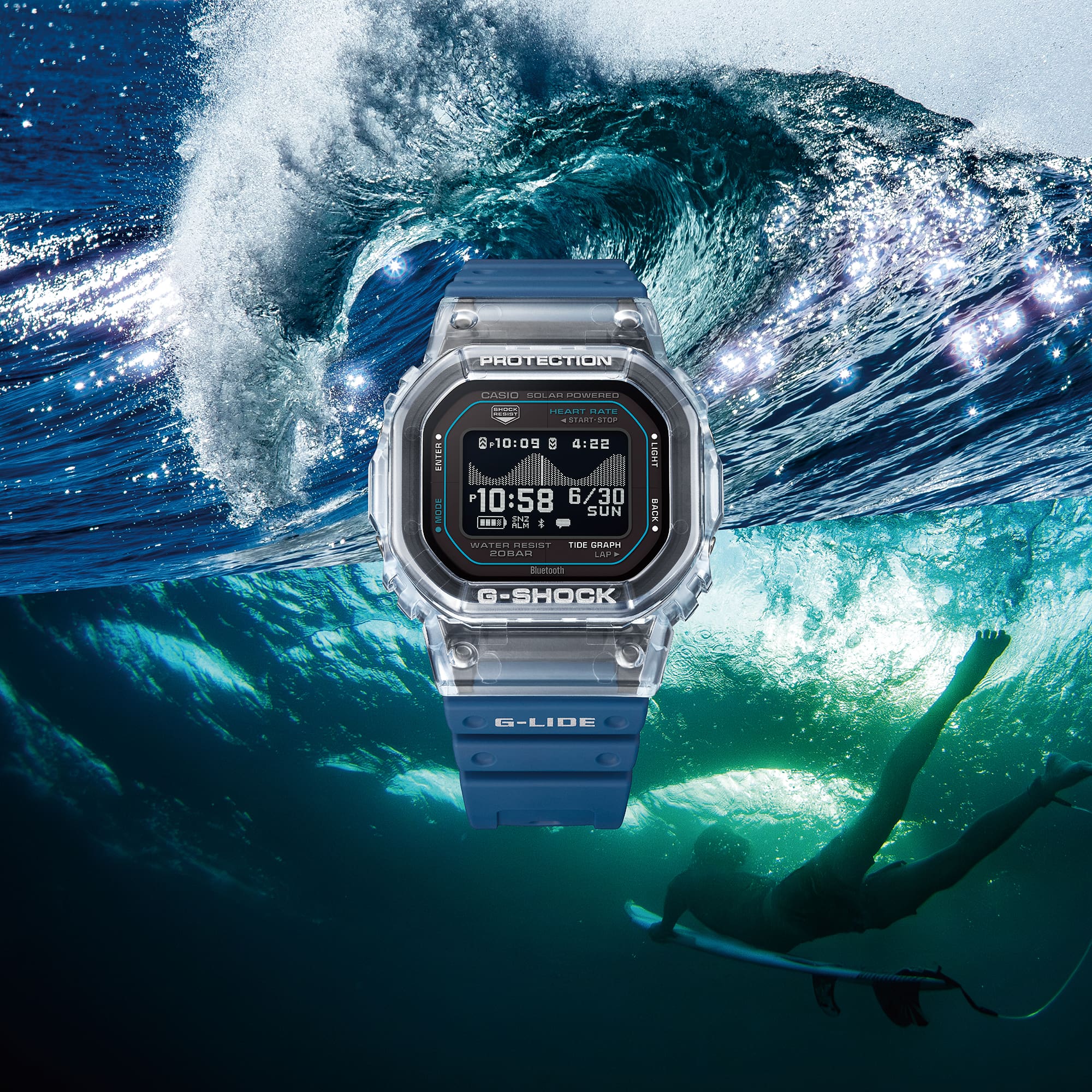 CASIO G-Shock G-Lide GBX-H5600-2ER Snjallúr