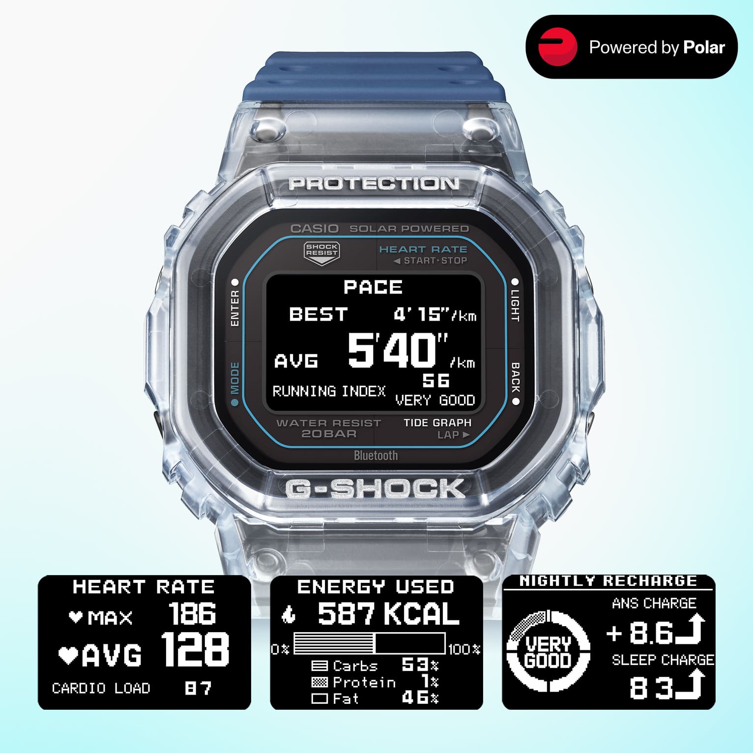 CASIO G-Shock G-Lide GBX-H5600-2ER Snjallúr