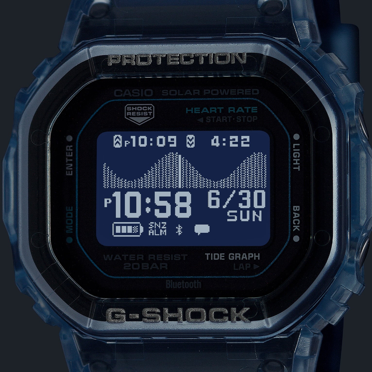 CASIO G-Shock G-Lide GBX-H5600-1ER Snjallúr