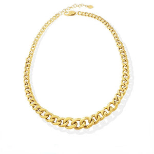 MIRA Apollo gold-plated necklace