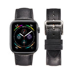 Lucca leðuról á Apple úr | Svört