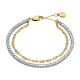 FOSSIL Heritage D-Link Glitz armband JA7281