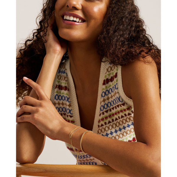 FOSSIL Combo 2 gyllt armbönd í setti