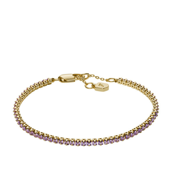FOSSIL Ellis Pave Glitz gyllt armband JA7294