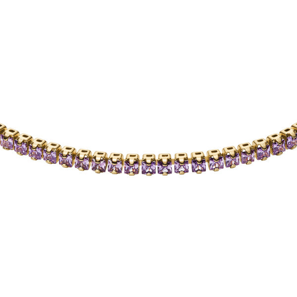 FOSSIL Ellis Pave Glitz gyllt armband JA7294