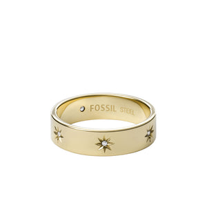 FOSSIL Sadie Shine Bright gylltur hringur JF03874