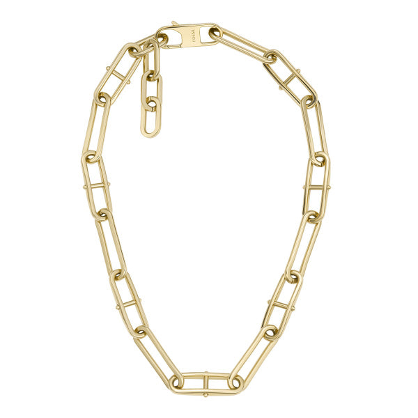 FOSSIL Heritage Chain gyllt hálsmen JF04102