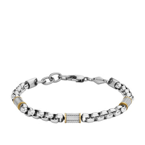 FOSSIL Machine All Stacked Up herraarmband JF04138