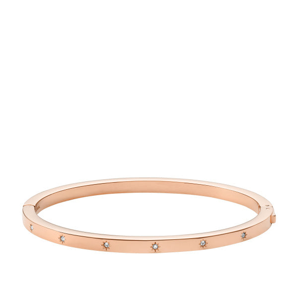 FOSSIL Sadie Shine Bright rósagyllt armband JF04394