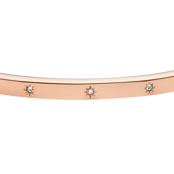 FOSSIL Sadie Shine Bright rósagyllt armband JF04394