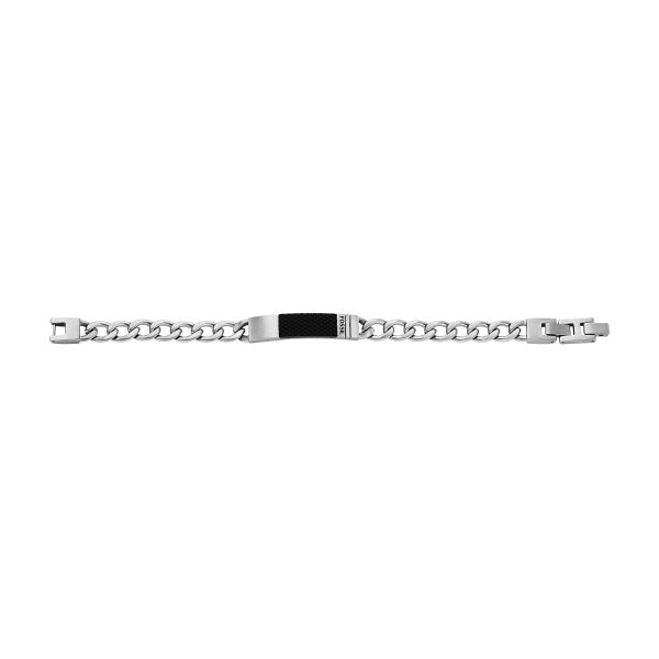 FOSSIL Machine Textured Plaque herraarmband JF04411