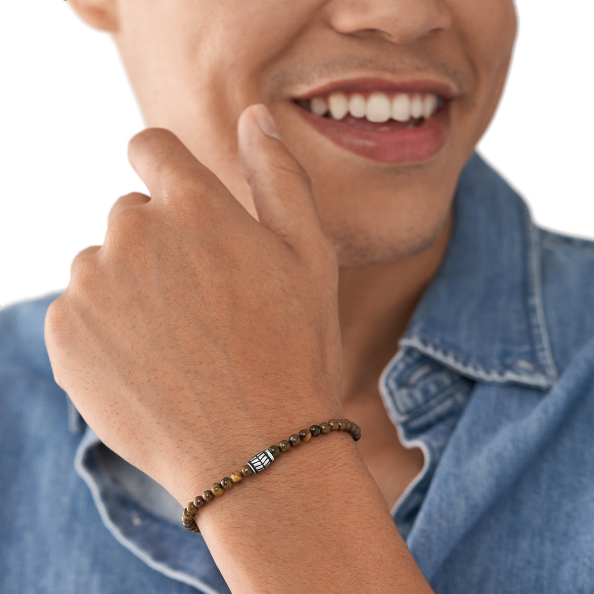 FOSSIL Everett Beads herraarmband JF04413