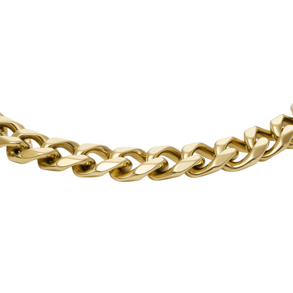 FOSSIL Ellis Bold Chains gyllt herraarmband JF04616