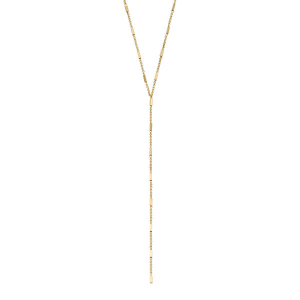 FOSSIL Y-Neck gyllt hálsmen