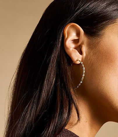 FOSSIL Evil Eye Hoops með zirkonia | 44mm