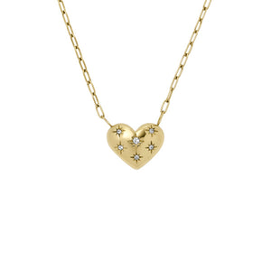 FOSSIL Sadie All My love gyllt hálsmen JF04856