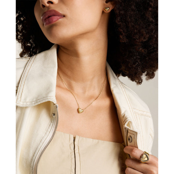 FOSSIL Sadie All My love gyllt hálsmen JF04856