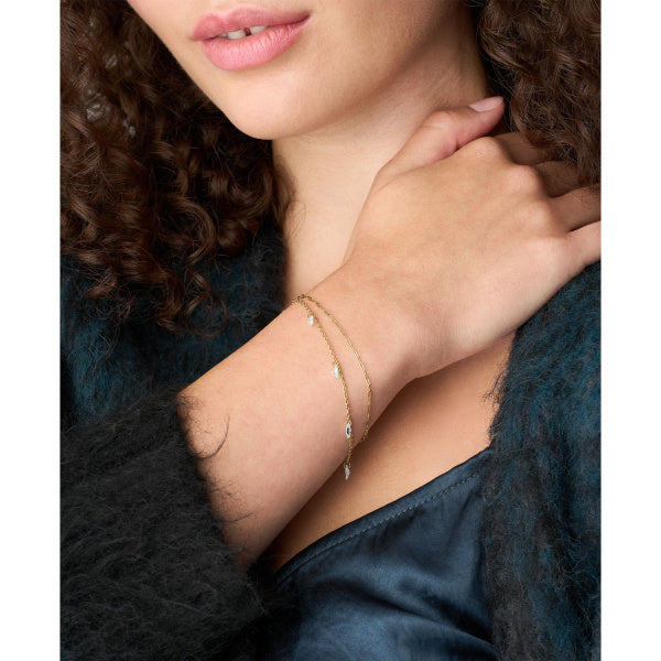 FOSSIL Shaky Glitz armband JF04895