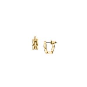 FOSSIL Watch Links gold-plated earrings JF04902