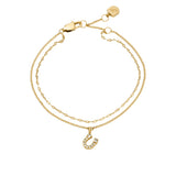 FOSSIL Horseshoe tvöfalt armband JF04907