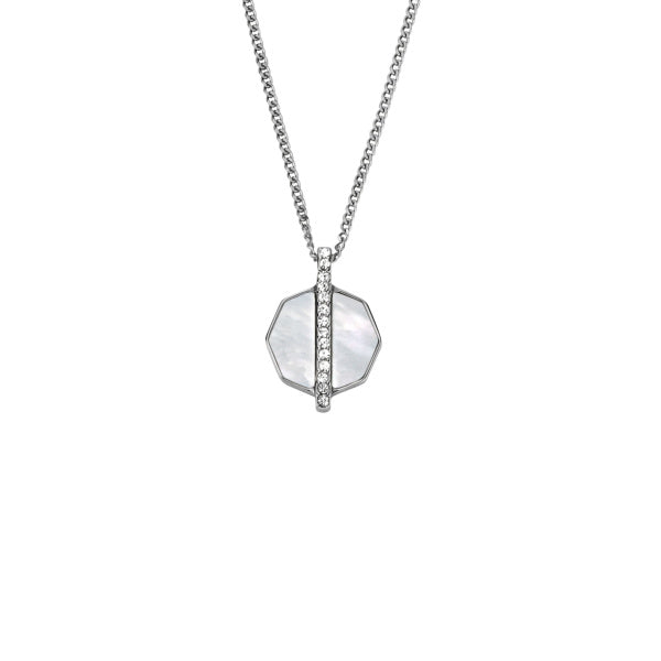 FOSSIL Merrit Timeless Mother Of Pearl hálsmen JF04909
