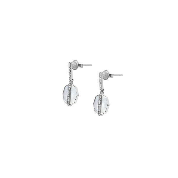 FOSSIL Merrit Timeless Mother Of Pearl eyrnalokkar JF04911