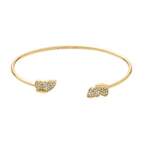 FOSSIL Sutton Pave Butterfly gyllt spangararmband JF04923