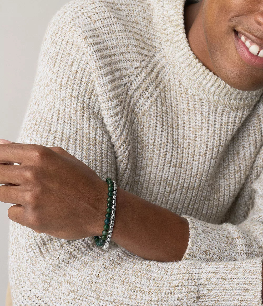 FOSSIL Combo 2 herraarmbönd í setti