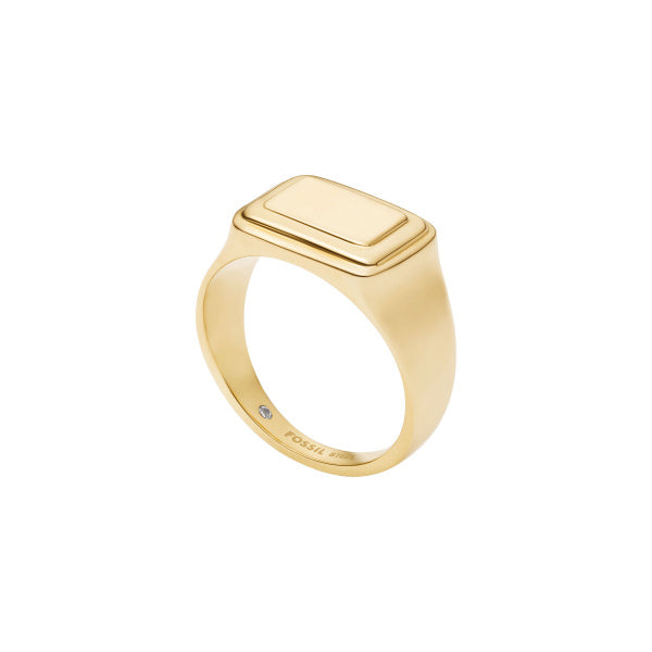 FOSSIL Raquel Engravables gylltur hringur JF04952