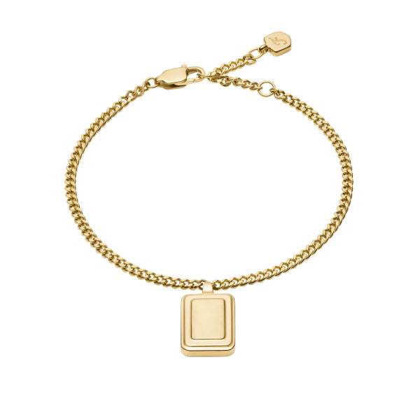 FOSSIL Raquel Engravables gyllt armband  JF04953