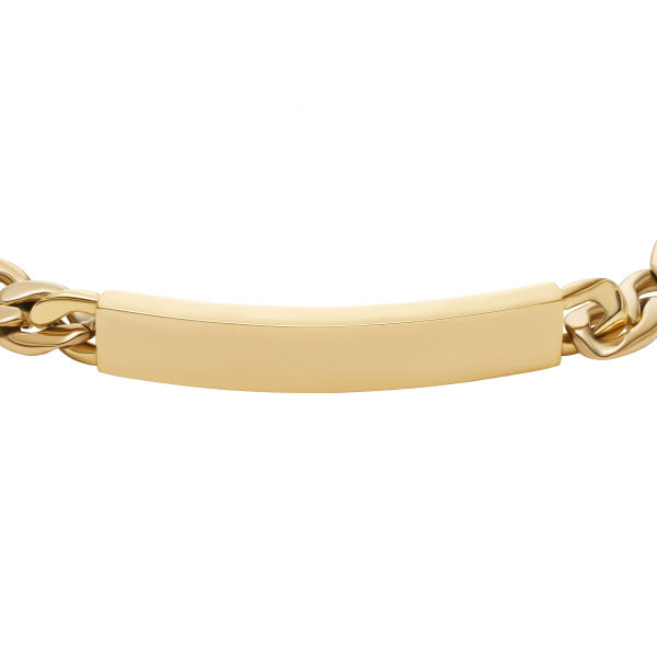 FOSSIL Ellis Engravables gyllt dömuarmband JF04967