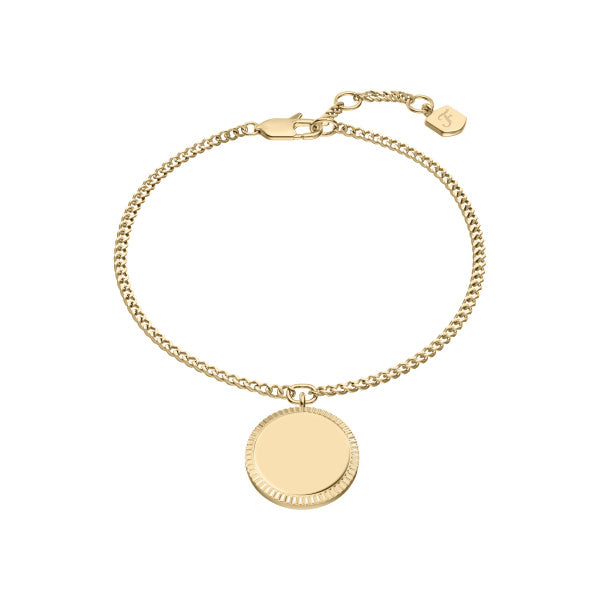 FOSSIL Ellis Engravables gyllt armband JF04979