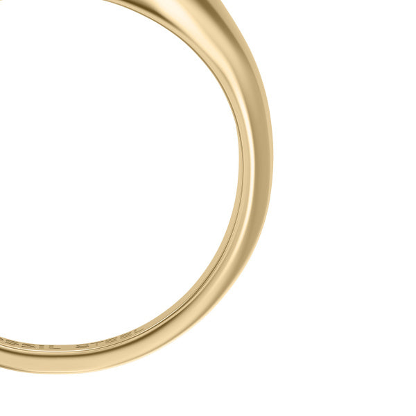 FOSSIL Ellis Signet Engravables gylltur hringur JF04981
