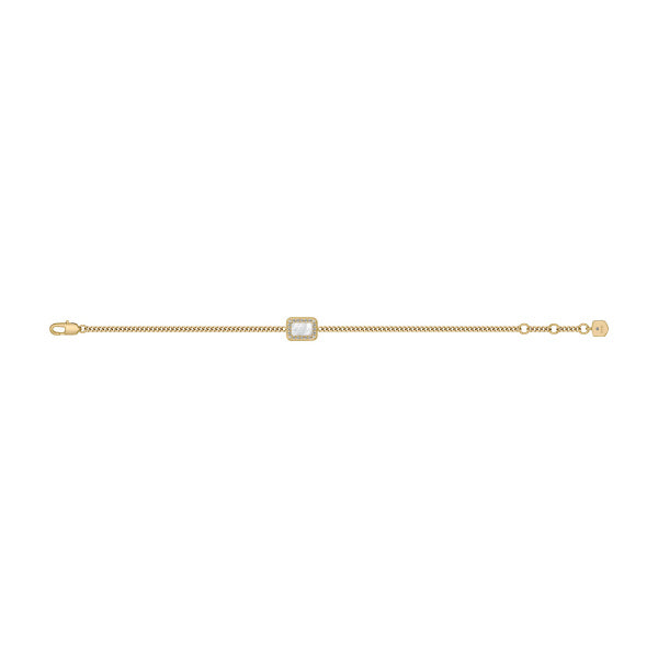 FOSSIL Glitz Mother Of Pearl gyllt armband JF04998