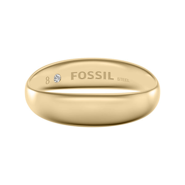 FOSSIL Ellis Domed Collection gylltur hringur JF05001