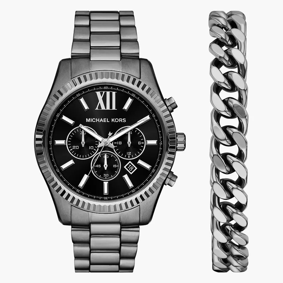 MICHAEL KORS Lexington 45mm Gjafasett