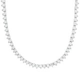 MICHAEL KORS Brilliance silfurhálsmen með zirkonia MKC1612