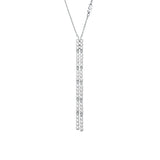 MICHAEL KORS Premium Lariat silfurhálsmen MKC1811