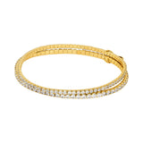 MICHAEL KORS Brilliance gyllt silfurarmband með zirkonia MKJ8359