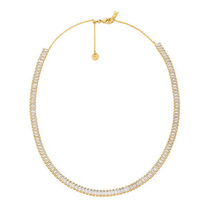 MICHAEL KORS Brilliance gyllt hálsmen MKJ8414