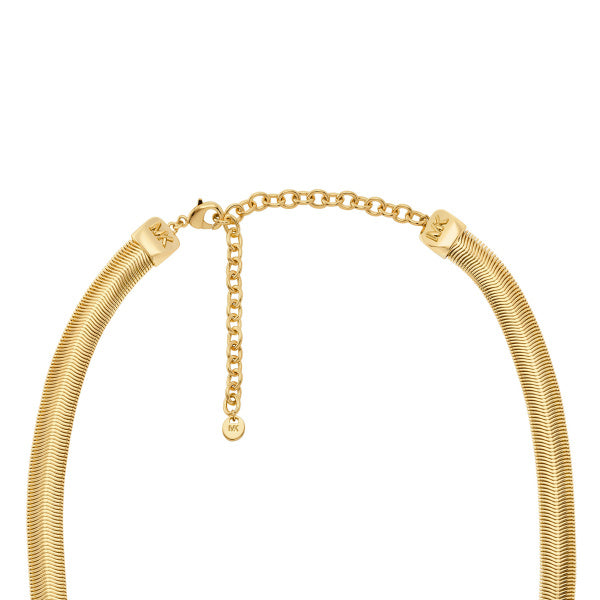 MICHAEL KORS Metallic Muse Chain gyllt hálsmen