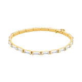 MICHAEL KORS Brilliance gyllt silfurarmband með zirkonia MKJ8614