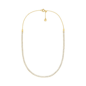 MICHAEL KORS Premium Brilliance Choker gyllt hálsmen MKJ8649710