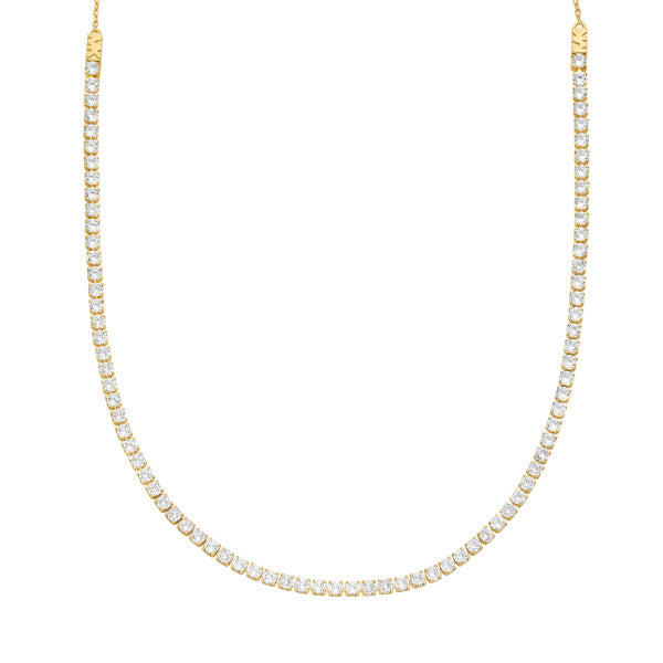 MICHAEL KORS Premium Brilliance Choker gyllt hálsmen MKJ8649710