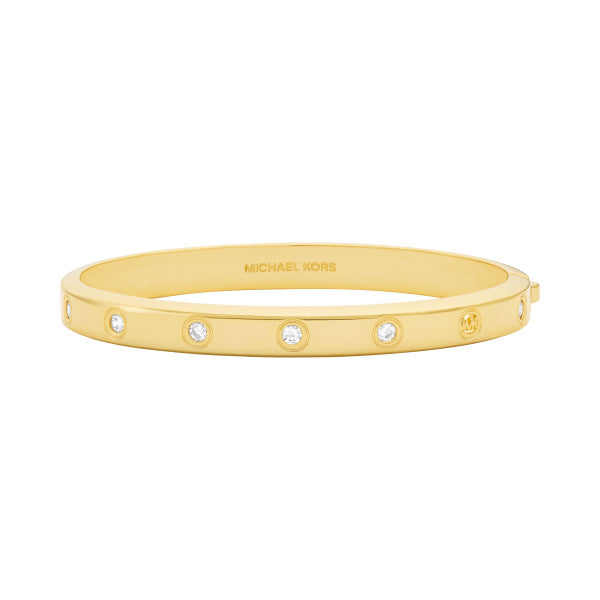 MICHAEL KORS Premium Brilliance Bangle gyllt armband MKJ8650