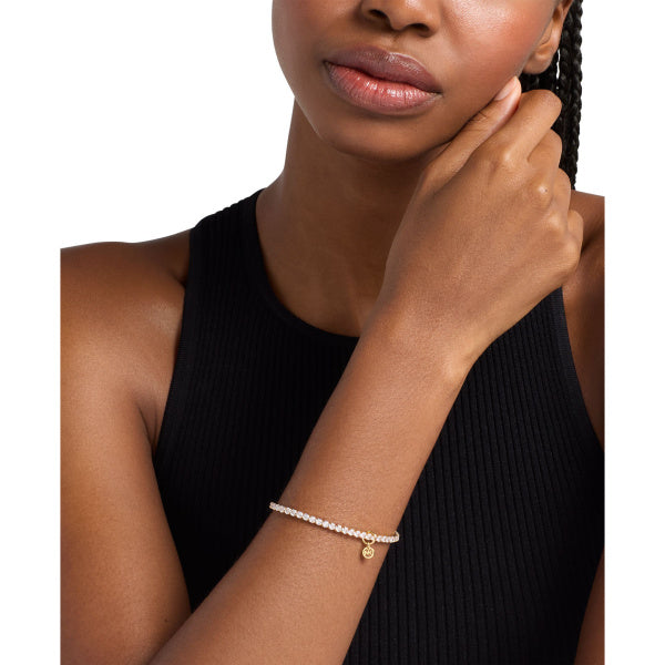 MICHAEL KORS Premium Brilliance Beaded gyllt armband MKJ8682