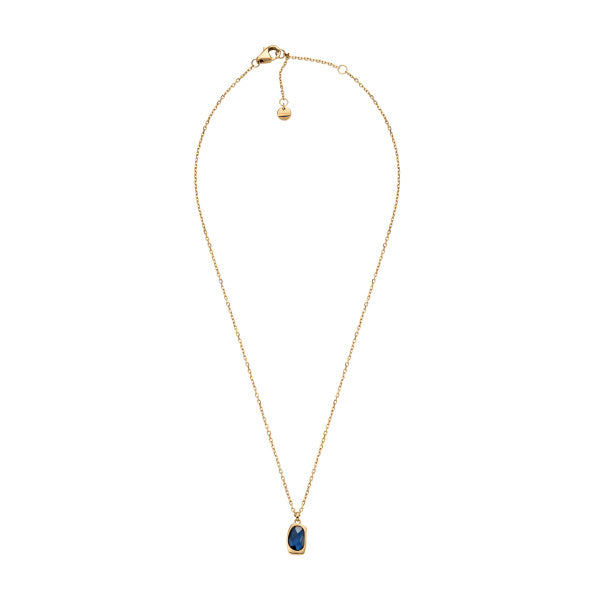 SKAGEN Sofie Sea Glass gyllt hálsmen