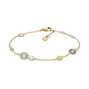 SKAGEN Drop gyllt armband SKJ1896
