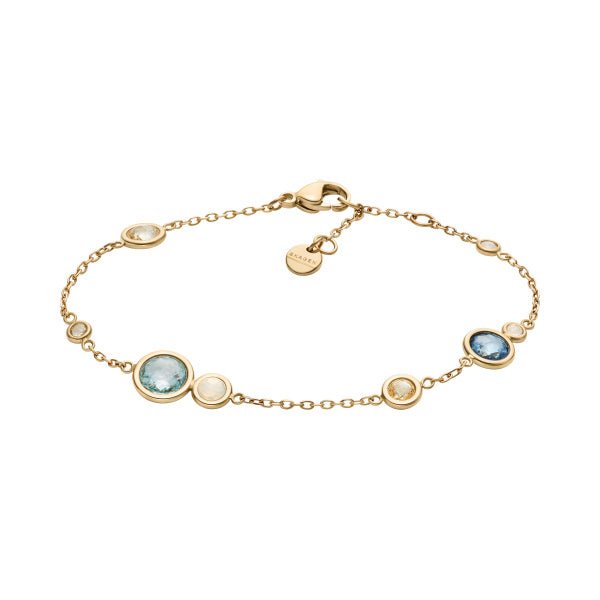 SKAGEN Drop gyllt armband SKJ1896