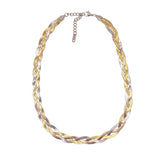 MIRA Braid three-strand necklace